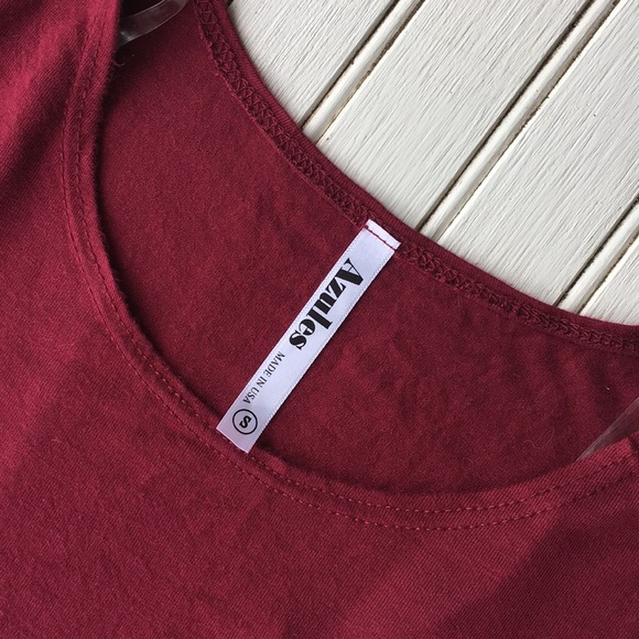 Azules Burgundy Tunic - Picture 2 of 2